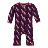 Kickee Pants Solid Coverall with Snaps