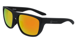 Dragon Alliance Aerial LL Ion Sunglasses, Matte Black Frame LL Orange Ion Lens