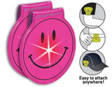 Amphipod Vizlet LED Smileys Wearable Reflectors (2 Pack) - New Day Sports