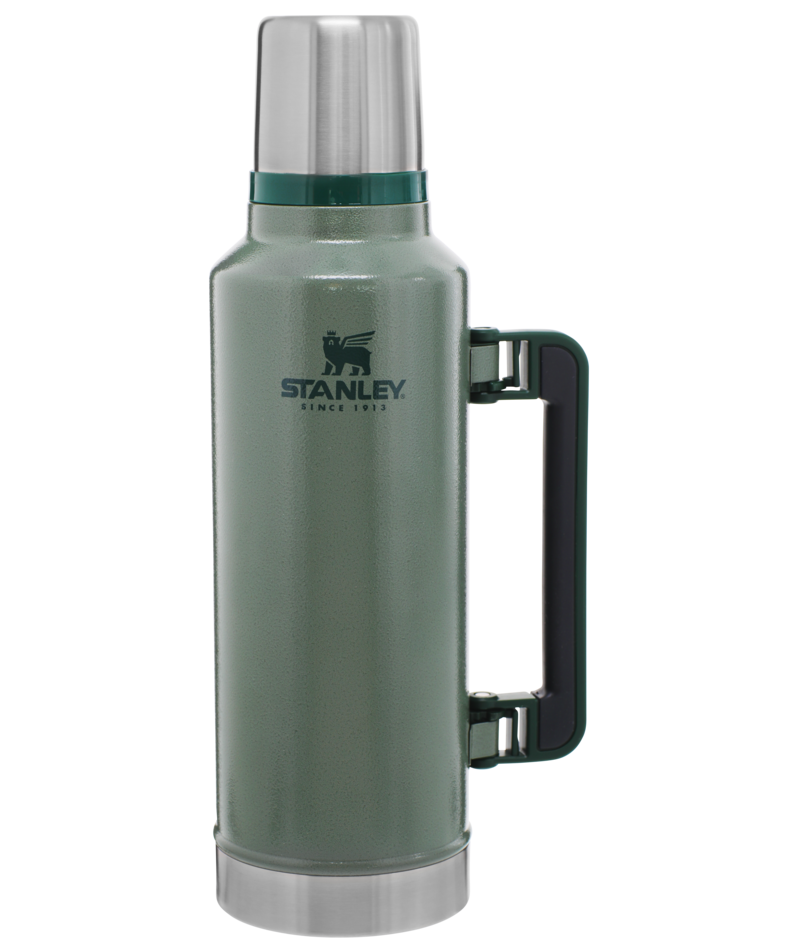  Stanley Classic Vacuum Food Jar 24oz Hammertone Green : Thermos  Stanley : Sports & Outdoors
