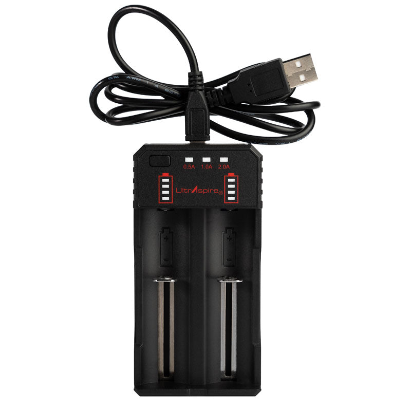 UltrAspire Battery Charger 18650 - Fast Multi-Battery Charging New Day Sports UltrAspire Battery Charger 18650 - Fast Multi-Battery Charging New Day Sports