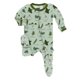 Kickee Pants Print Footie with Snaps