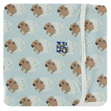 Kickee Pants Print Swaddling Blanket