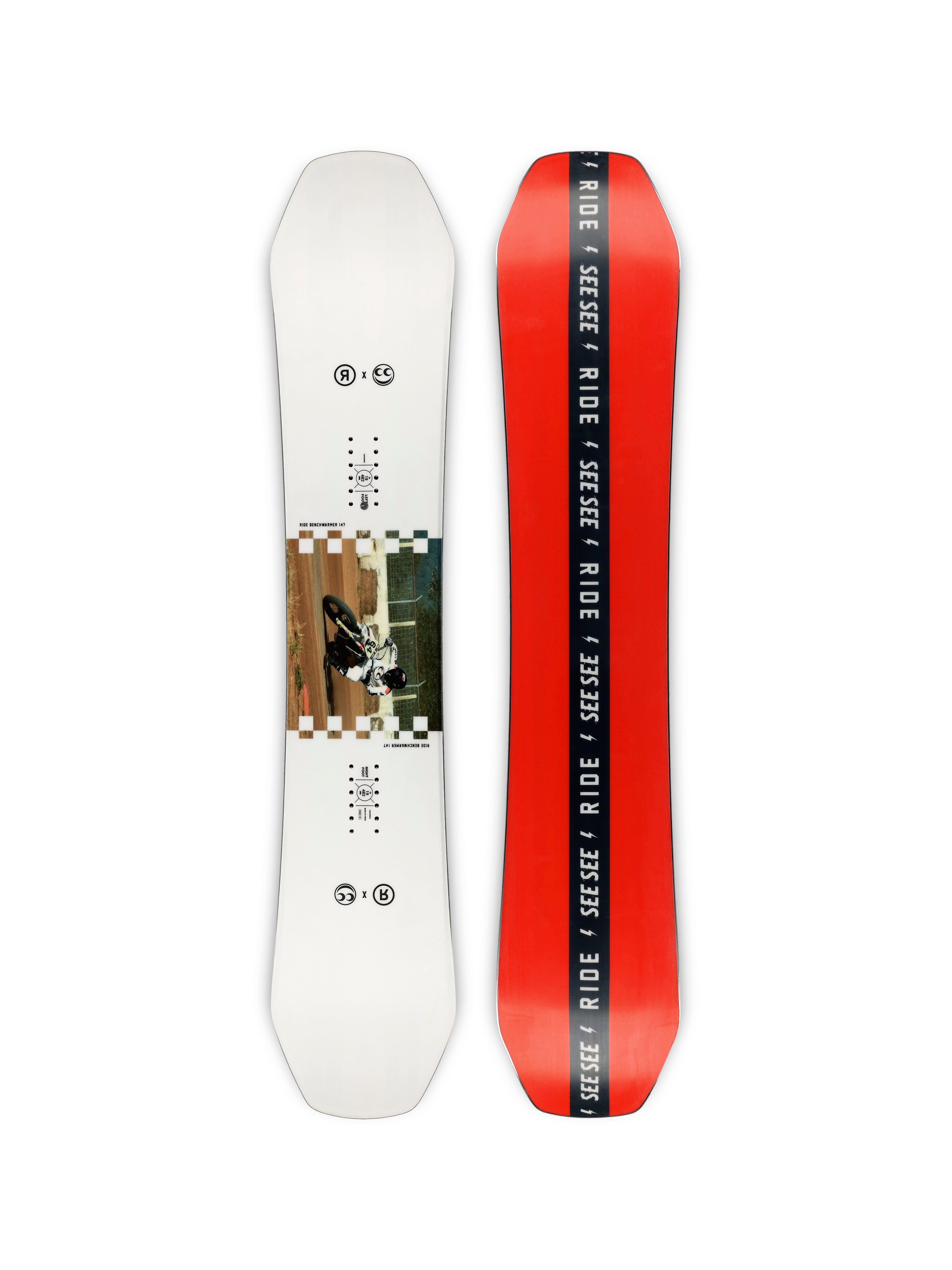 Ride Benchwarmer Unisex Snowboard