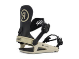 Ride C-2 Snowboard Bindings - Durable Aluminum Heelcup and Comfortable Ankle Strap Khaki