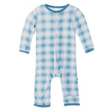 Kickee Pants Solid Coverall with Snaps