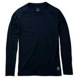 Snow Angel Women Cybersilk Scoopneck - Front view, showcasing feminine design and silky material black