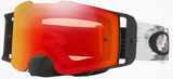 Oakley Front Line MX Dirt Bike MTB Goggles Matte White Red Len