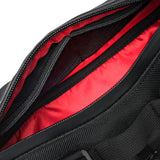 Openned zip red inside pockets Blackburn Grid Handlebar Bag