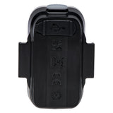 Blackburn Grid Rear Light - Front view, showcasing versatile mode options and rechargeable design