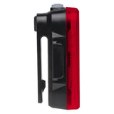 Blackburn Grid Rear Light - Front view, showcasing versatile mode options and rechargeable design