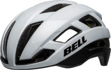 BELL Falcon XR Mips Adult Road Bike Helmet - Versatile and Protective Gloss White Black front left