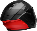 BELL Race Star Flex DLX Adult Street Motorcycle Helmet with ProTint shield. Matte Gloss Black Red