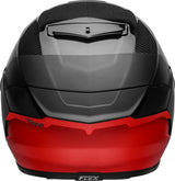 BELL Race Star Flex DLX Adult Street Motorcycle Helmet with ProTint shield. Matte Gloss Black Red