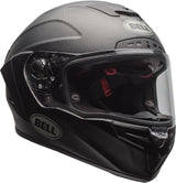 BELL Race Star Flex DLX Adult Street Motorcycle Helmet with ProTint shield. Matte Black