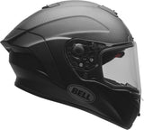 BELL Race Star Flex DLX Adult Street Motorcycle Helmet with ProTint shield. Matte Black