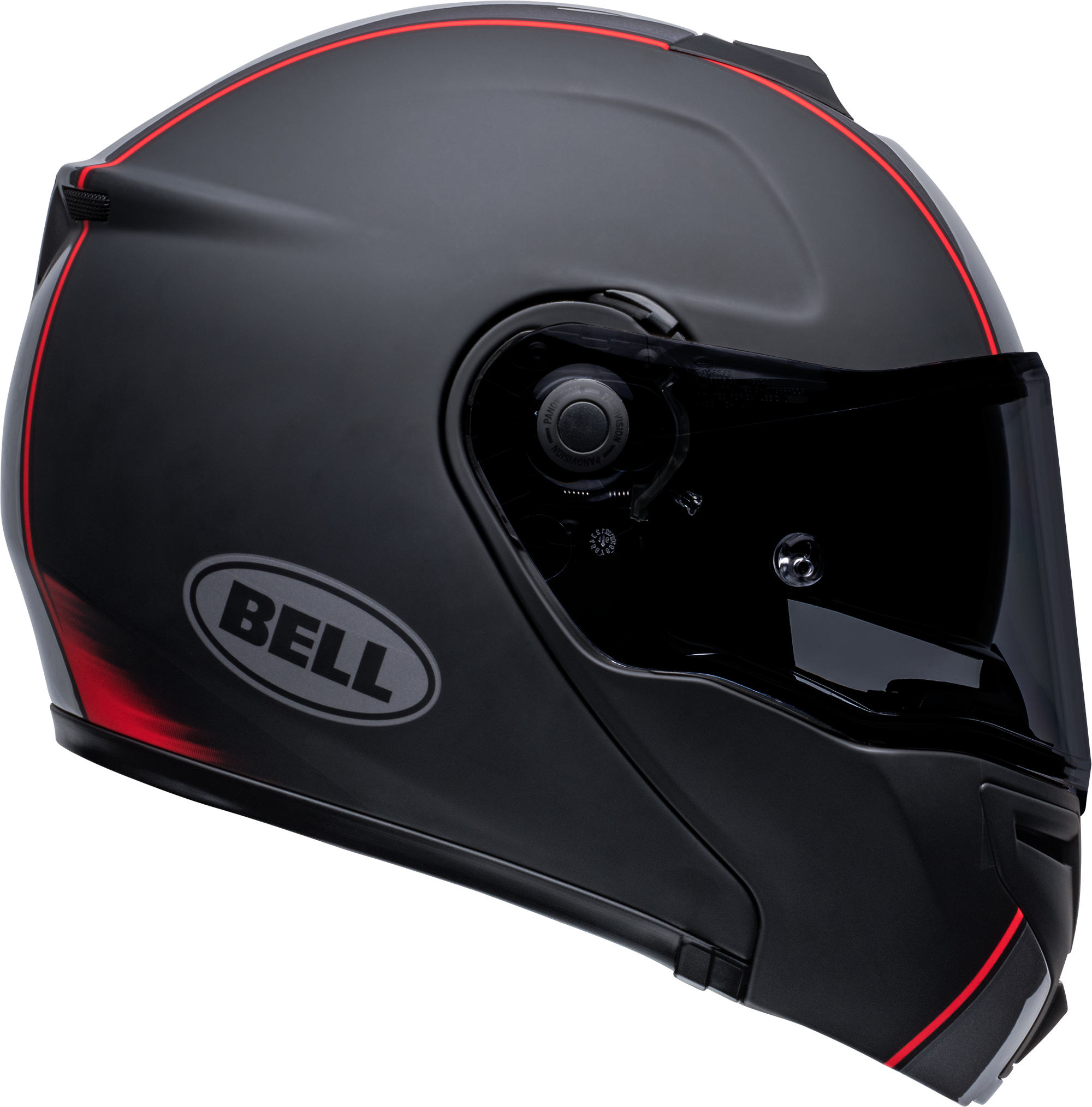 Bell Helmet Bell Srt Modular Blackout Bell 7095596 SRT Street Predator  Small Matte/Gloss Black Full Face Helmet