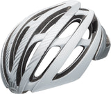 Bell Z20 MIPS Bike Helmet Shade Matte Gloss Silver White Front Left