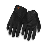 Giro DND Jr II Unisex Youth Cycling Gloves in action on young rider Black