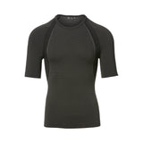 Giro Men Chrono Adult Short Sleeve Base Layer Charcoal Ghosted Front