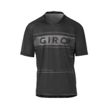 Giro Men Roust Jersey MTB Shirt - Lightweight and Breathable Cycling Apparel Black Charcoal Hypnotic Ghosted