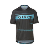 Giro Men Roust Jersey MTB Shirt - Lightweight and Breathable Cycling Apparel Black Iceberg Hypnotic Ghosted