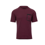 Giro Men Venture Jersey Adult MTB Jersey for trails, gravel roads, and bike tours Ox Blood Ghosted