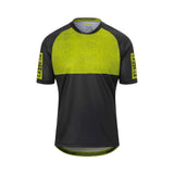 Giro Men Roust Jersey MTB Shirt - Lightweight and Breathable Cycling Apparel Ano lIme Breakdown Ghosted