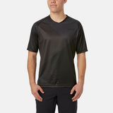 Giro Men Roust Jersey MTB Shirt - Lightweight and Breathable Cycling Apparel Black CHARCOAL Shadow Front