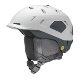Smith Nexus MIPS Unisex Snow Winter Helmet - Hybrid Shell with MIPS Matte White Slate