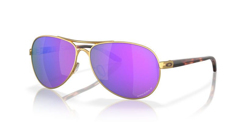 Oakley Feedback Aviator Women Lifestyle Sunglasses - Lightweight C-5 alloy frame