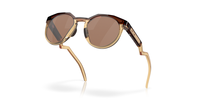 Oakley Limited Kylian Mbappé Signature Series HSTN Sunglasses - Prizm Tungsten Lenses, Dark Amber/Light Curry Frame