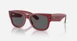 Ray-Ban Mega Wayfarer Bio-Based Unisex Lifestyle Square Sunglasses