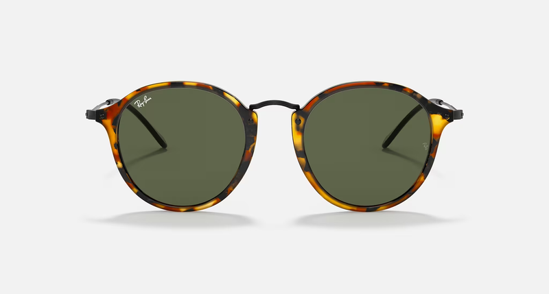 Ray-Ban Round Fleck Unisex Lifestyle Round Sunglasses