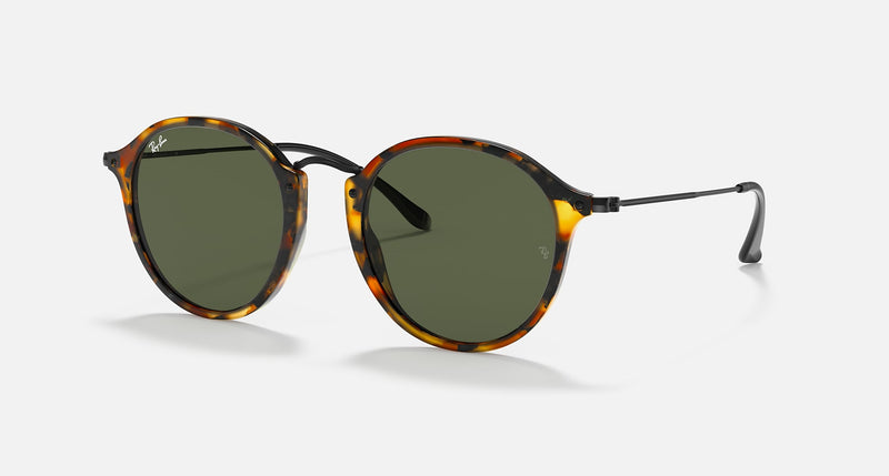 Ray-Ban Round Fleck Unisex Lifestyle Round Sunglasses