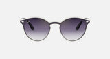 Ray-Ban Blaze Round Blaze Asian Fit Unisex Lifestyle Sunglasses