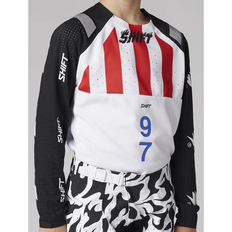 SHIFT MX by Fox Racing Youth Blue Label Dirt Bike MX Motocross Offroad & ATV Jerseys