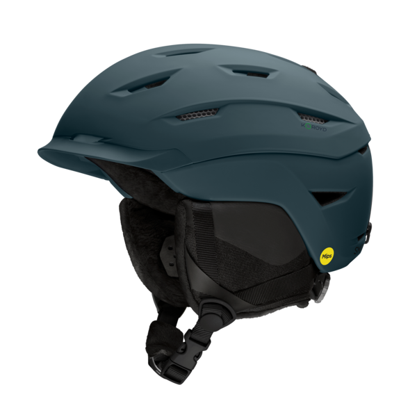 SMITH Liberty MIPS Women's Winter Helmet - Front view, showcasing hybrid shell design and adjustable vents
