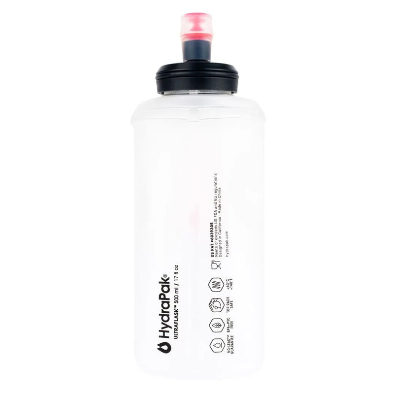 UltrAspire Softflask Collapsable Water Bottle With Bite Cap