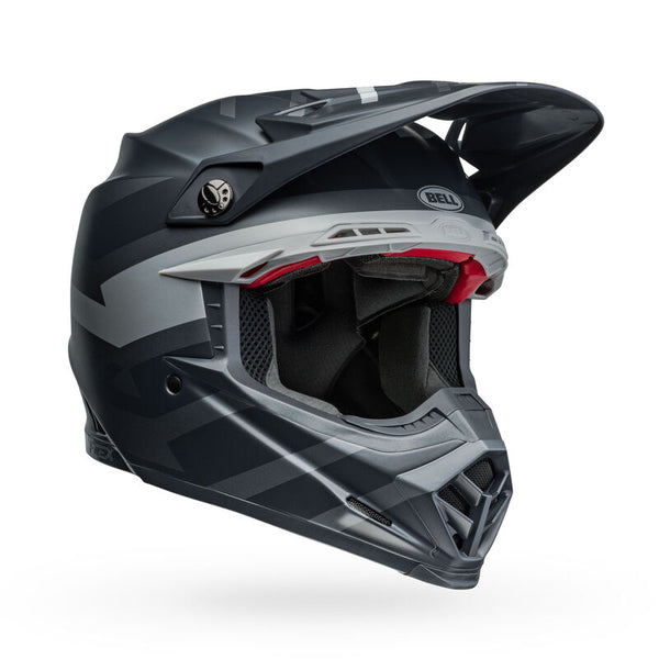 Bell Moto-9S Flex Pro Circuit Replica 23 Helmet Silver Metallic Flake M
