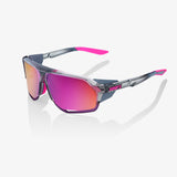 100% NORVIK Unisex Bike Sunglasses Tokyo Night - Purple Mirror Lens