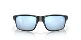 Oakley Men Gibston Square Lifestyle Sunglasses Matte Black Deep Water
