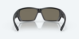 Costa del Mar Tuna Alley Men Fishing Polarized Sunglasses - Front view, showcasing integral hinges and vent system