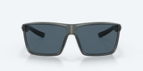 Costa del Mar Rincon Men Fishing Lifestyle Polarized Sunglasses - Front view, showcasing classic West Coast design and polarized lenses