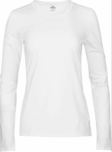 Hot Chillys Women Micro-Elite Chamois Crewneck Top Midweight Body Fit Base Layer