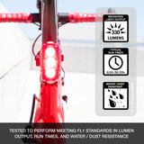 NiteRider Omega EVO 300 w/ NiteLinkª Rechargeable Bike Taillight