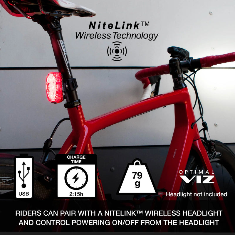 NiteRider Omega EVO 300 w/ NiteLinkª Rechargeable Bike Taillight