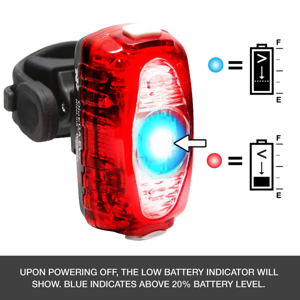 NiteRider Omega EVO 300 w/ NiteLinkª Rechargeable Bike Taillight