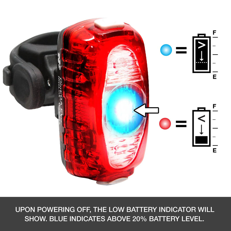 NiteRider Omega EVO 300 w/ NiteLinkª Rechargeable Bike Taillight