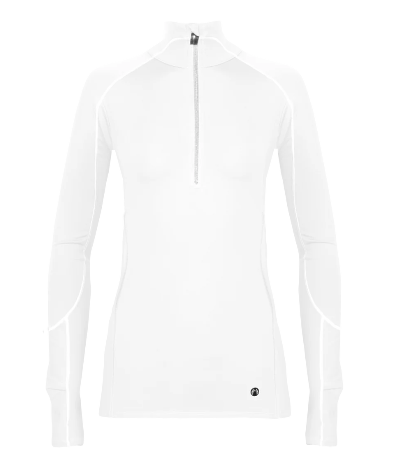 SnowAngel Chami Zip-T Midweight Hourglass Fit Women Base Layer